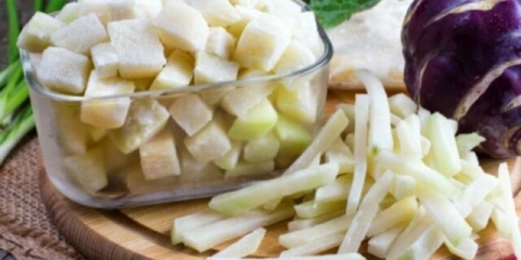 Kako zamrznuti kelerabu za zimu kod kuće